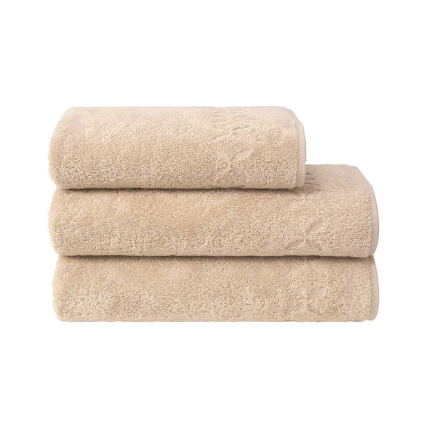 Nature Hand Towel 22x39 - set of 2 Bath Linens Yves Delorme Galet 
