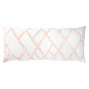Net Applique 16" x 36" Decorative Pillow Kevin O'Brien Blossom 