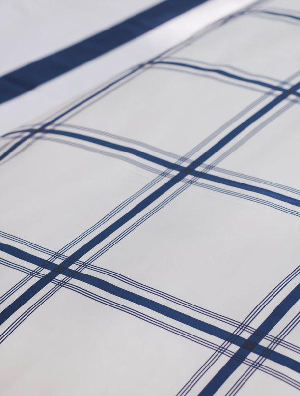 Niko Full/Queen Flat Sheet Bedding Style Stamattina 