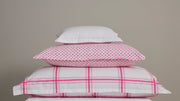 Niko Full/Queen Flat Sheet Bedding Style Stamattina Pink 