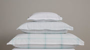 Niko Twin Fitted Sheet Bedding Style Stamattina Sea Glass 