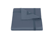 Nocturne Full/Queen Duvet Cover Bedding Style Matouk Steel Blue 