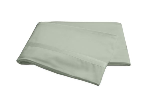 Nocturne Full/Queen Flat Sheet Bedding Style Matouk Opal 