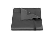Nocturne King Duvet Cover Bedding Style Matouk Charcoal 