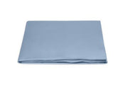 Nocturne King Fitted Sheet Bedding Style Matouk Hazy Blue 