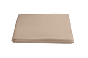 Nocturne King Fitted Sheet Bedding Style Matouk Khaki 