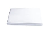 Nocturne King Fitted Sheet Bedding Style Matouk White 