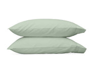 Nocturne King Pillowcase- Single Bedding Style Matouk Opal 