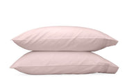 Nocturne King Pillowcase- Single Bedding Style Matouk Pink 