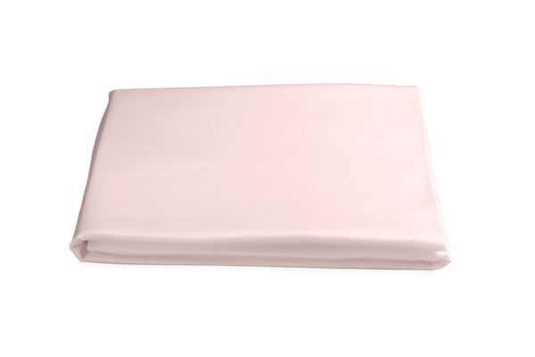 Nocturne Queen Fitted Sheet Bedding Style Matouk Pink 