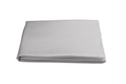 Nocturne Queen Fitted Sheet Bedding Style Matouk Silver 