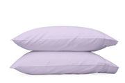 Nocturne Standard Pillowcase- Single Bedding Style Matouk Violet 
