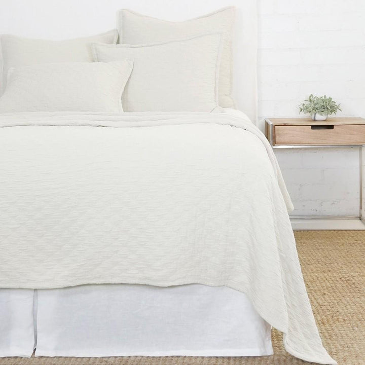 Ojai King Matelasse Bedding Style Pom Pom at Home 