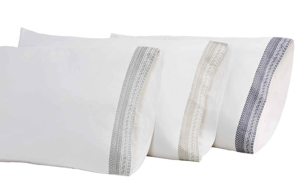 Olivia King Pillowcases - pair Bedding Style Orchids Lux Home 