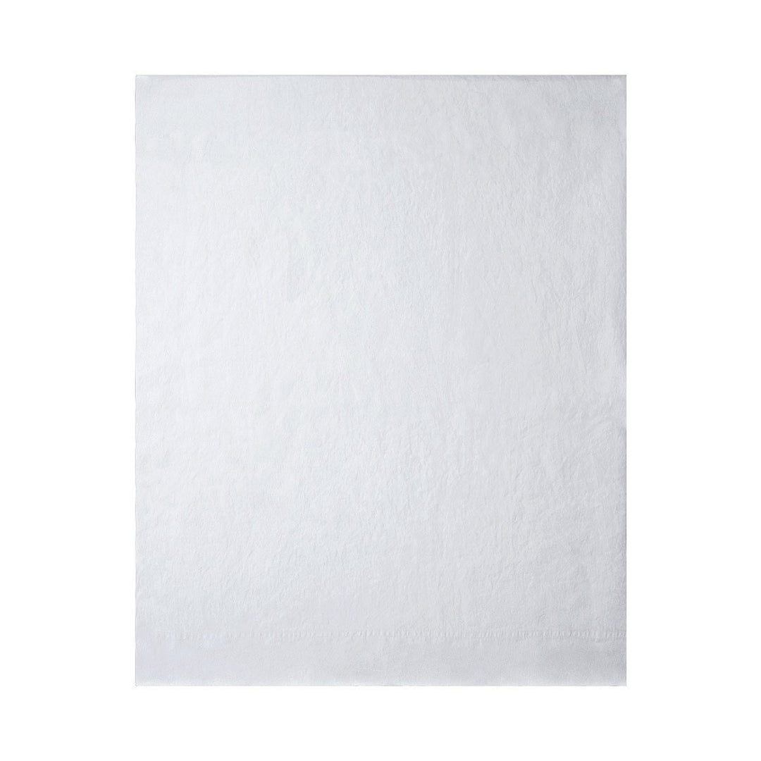 Originel Full Queen Flat Sheet Bedding Style Yves Delorme Blanc