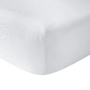 Originel King Fitted Sheet Bedding Style Yves Delorme Blanc 