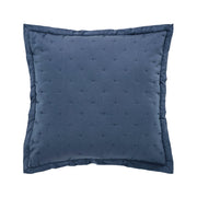 Oscar Standard Sham Bedding Style Orchids Lux Home Navy 