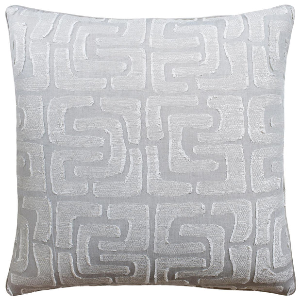 Oui Fringe 22" Pillow Decorative Pillow Ryan Studio Mist 