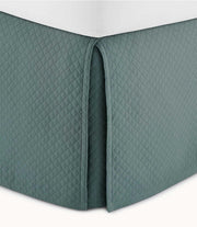 Oxford Tailored King Bedskirt Bedding Style Peacock Alley Spruce 