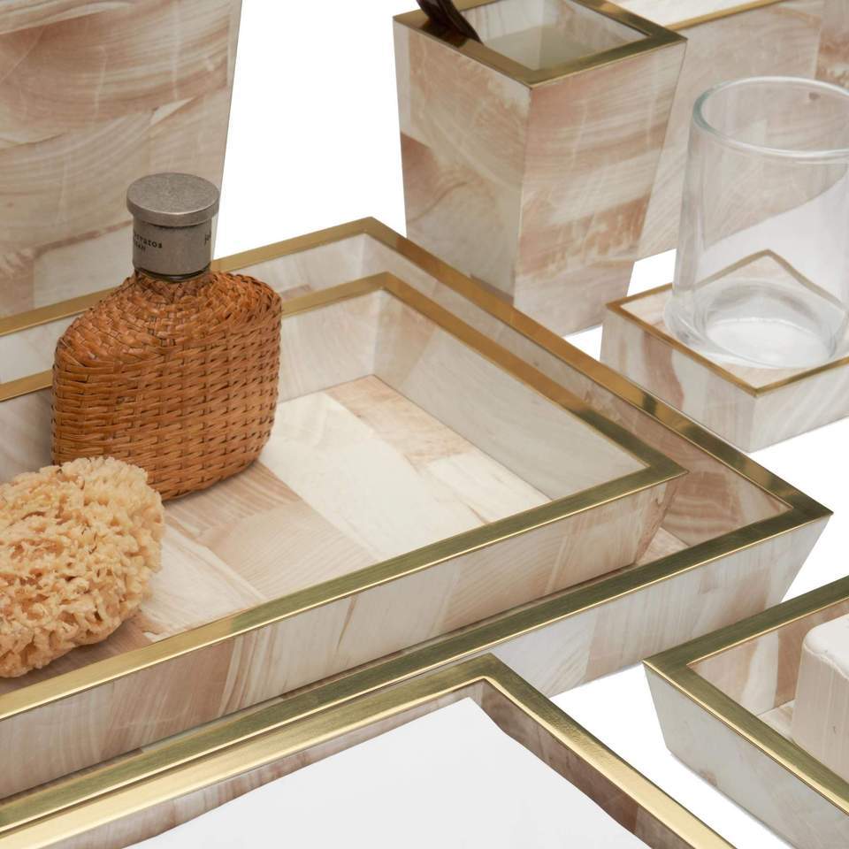 Palermo II Guest Towel Holder Bath Accessories Pigeon & Poodle 