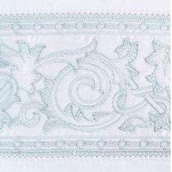 Paris King Pillowcase- Pair Bedding Style Home Treasures White Sky Blue 