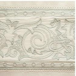 Paris Queen Flat Sheet Bedding Style Home Treasures Ivory Eucalipto 