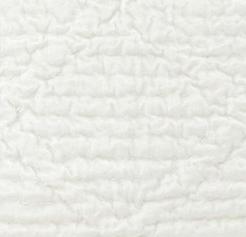 Parisienne Velvet Quilted Standard Sham Bedding Style Pine Cone Hill Dove White 