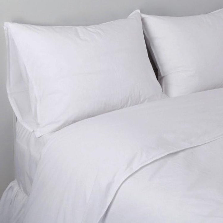 Parker Cotton Percale Queen Duvet Set Bedding Style Pom Pom at Home 