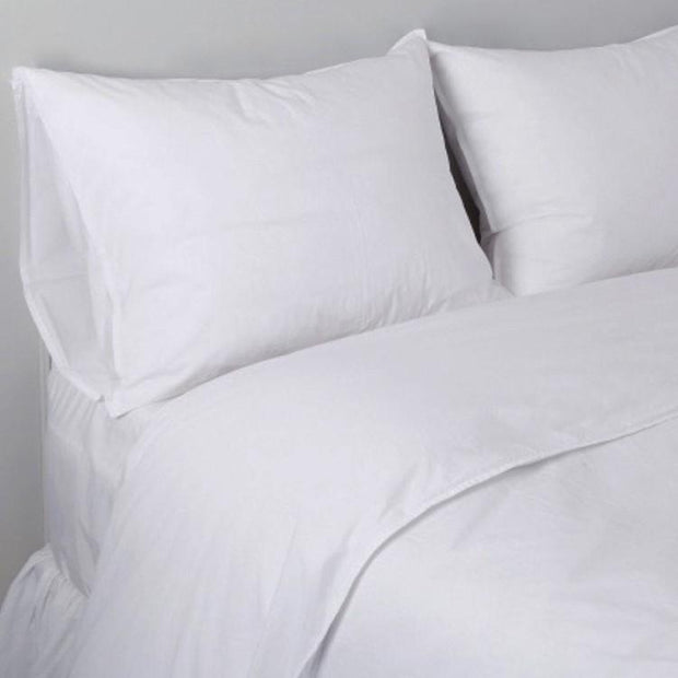 Parker Cotton Percale Twin Duvet Set Bedding Style Pom Pom at Home 
