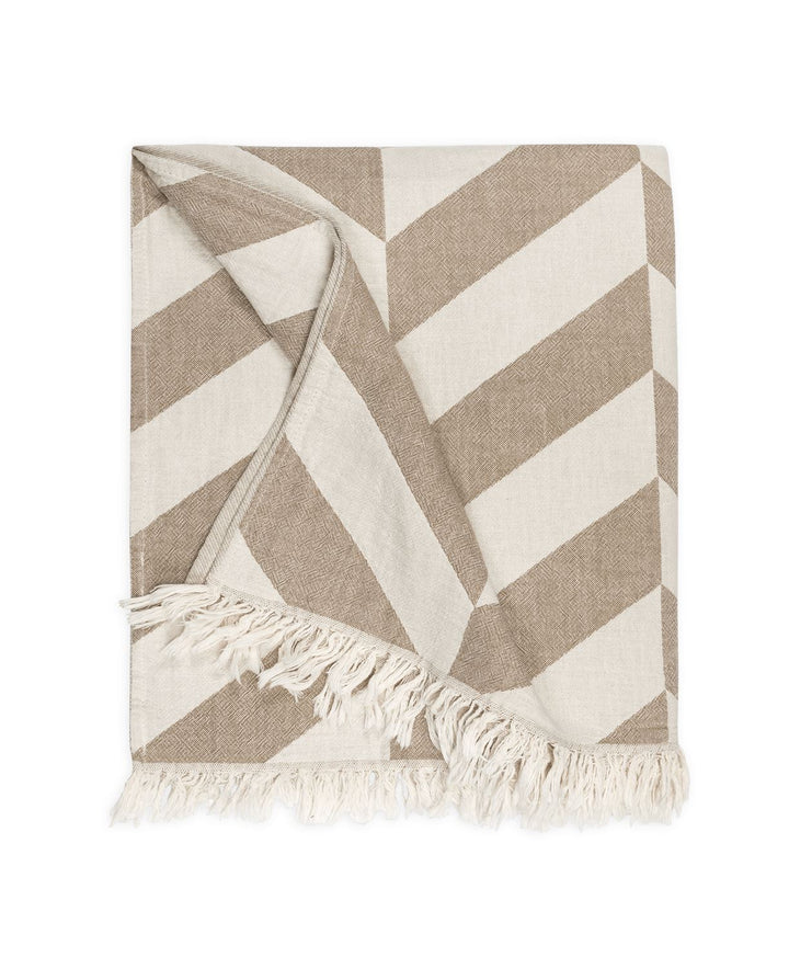Paros Beach Towel Beach Towel Matouk Coconut 