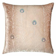 Peacock Feather 14x20 Decorative Pillow Kevin O'Brien Latte 