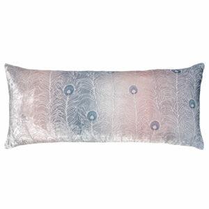 Peacock Feather 26" Decorative Pillow Kevin O'Brien Moonstone 