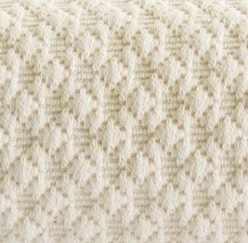 Petite Trellis King Box Spring Cover Bedding Style Pine Cone Hill Ivory 