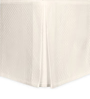 Petra Cal King Bedskirt Bedding Style Matouk Ivory 