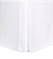Petra Full Bedskirt Bedding Style Matouk White 