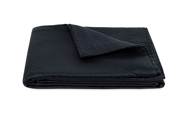 Petra Full/Queen Coverlet Bedding Style Matouk Black 