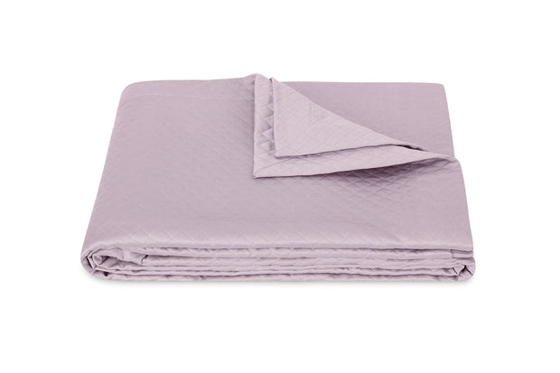Petra Twin Coverlet Bedding Style Matouk Deep Lilac 