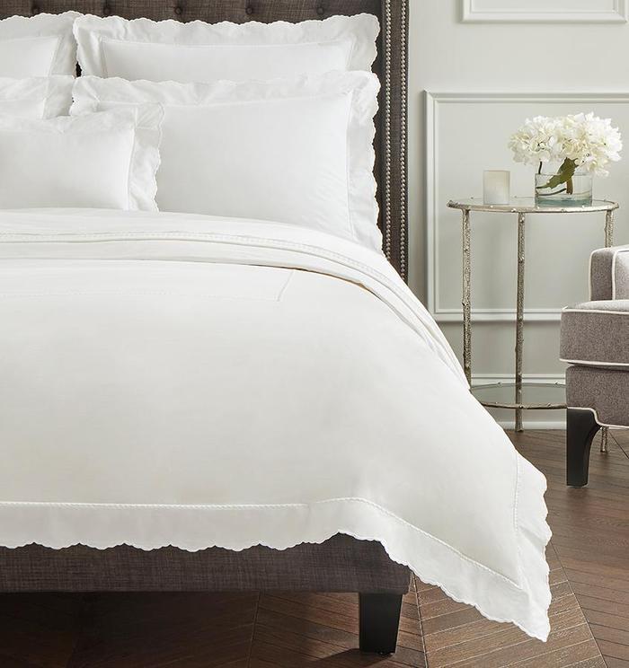 Pettine Full/Queen Duvet Cover Bedding Style Sferra 