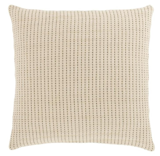 Pick Stitch Euro Sham Bedding Style Pine Cone Hill 