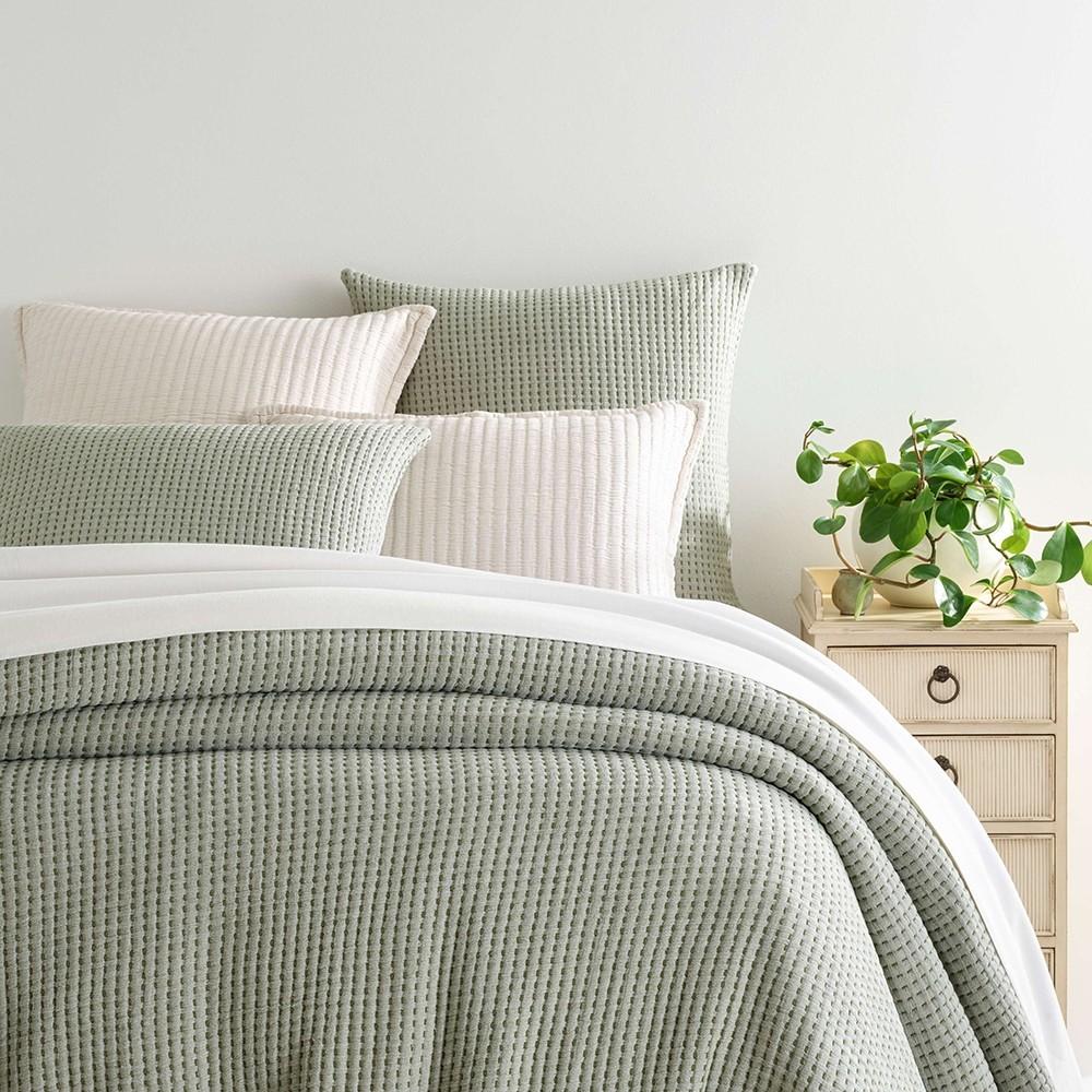 Pick Stitch King Coverlet Bedding Style Pine Cone Hill 