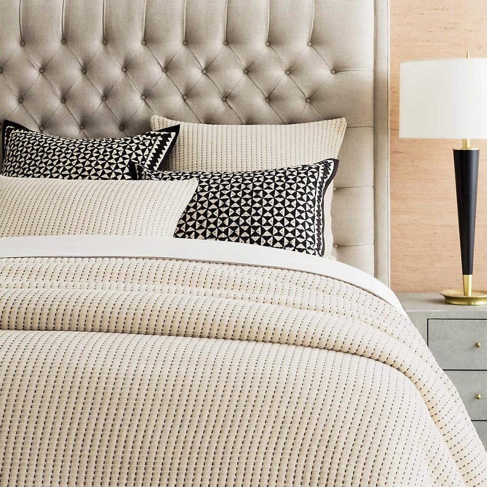 Pick Stitch King Coverlet Bedding Style Pine Cone Hill 