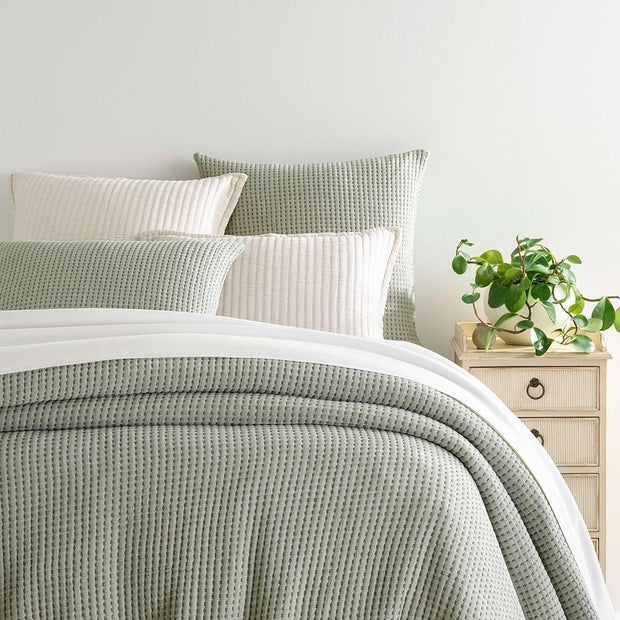 Pick Stitch Queen Coverlet Bedding Style Pine Cone Hill 