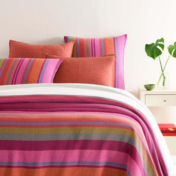 Pilar Stripe Full/Queen Blanket Bedding Style Pine Cone Hill 