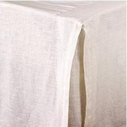 Pleated Linen Cal King Bedskirt Bedding Style Pom Pom at Home Cream 