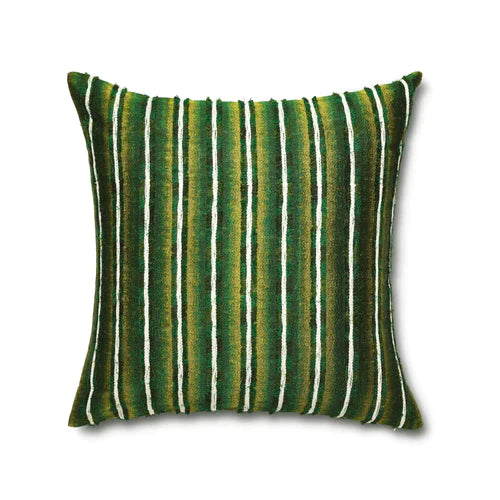 Pluma Pillow 24x24 Linens & Bedding Ann Gish Green 
