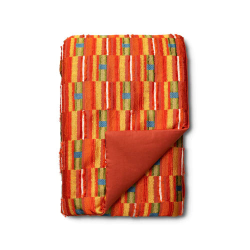 Pluma Throw 96x50 Linens & Bedding Ann Gish Multi 