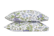 Pomegranate Linen King Pillowcases - pair Bedding Style Matouk Lilac 