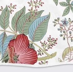 Bedding Style - Pomegranate Quilted Boudoir Sham