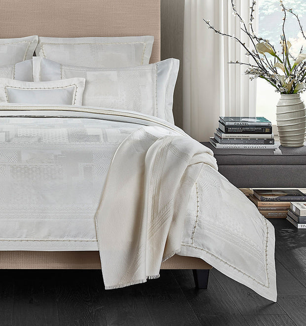 Regina Full/Queen Duvet Cover Bedding Style Sferra 