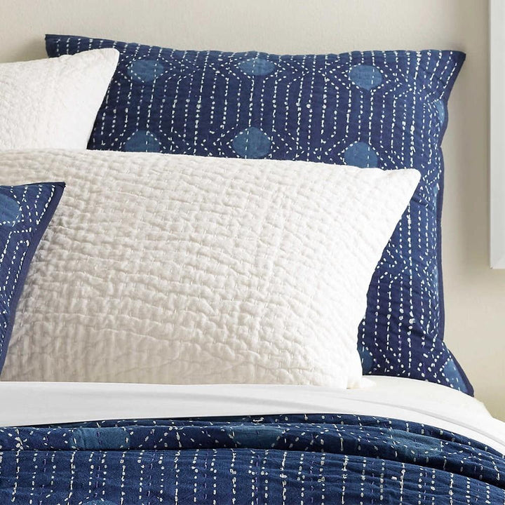 Resist Dot Euro Sham Bedding Style Pine Cone Hill 